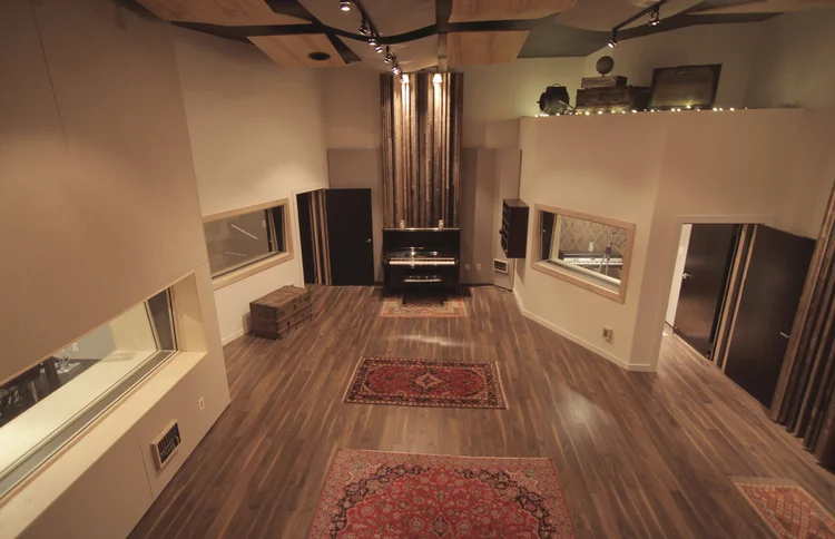 Union Sound Company Live Room Woodwork
